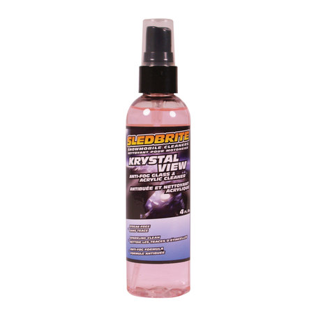 SLEDBRITE SledBrite S07203 Krystal View Goggle Cleaner - 4 oz. S07203